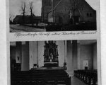 Postkarte der Borther Kirche 1937