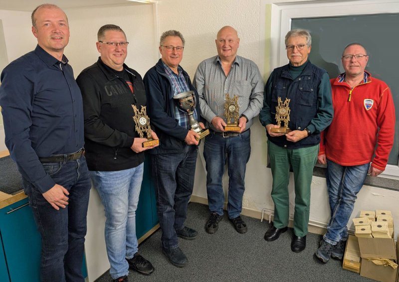 Siegerehrung Vereinspokalschießen