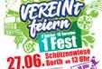 Plakat Vereinsfest 2026