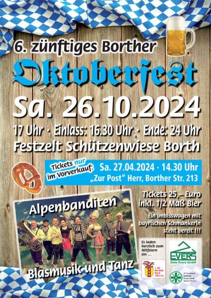 Plakat Oktoberfest 2024