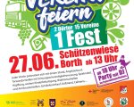 Plakat Vereinsfest 2026