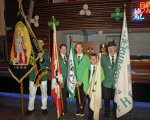 Fahnenabordnung beim Bundesfest