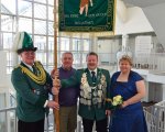 Übergabe der Standarte an die Stadt Rheinberg