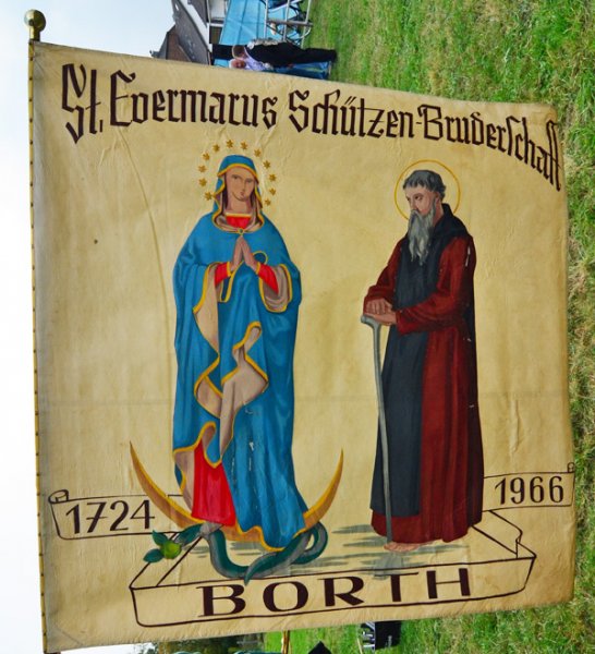 Fahne von 1869 - Rekonstruktion 1966