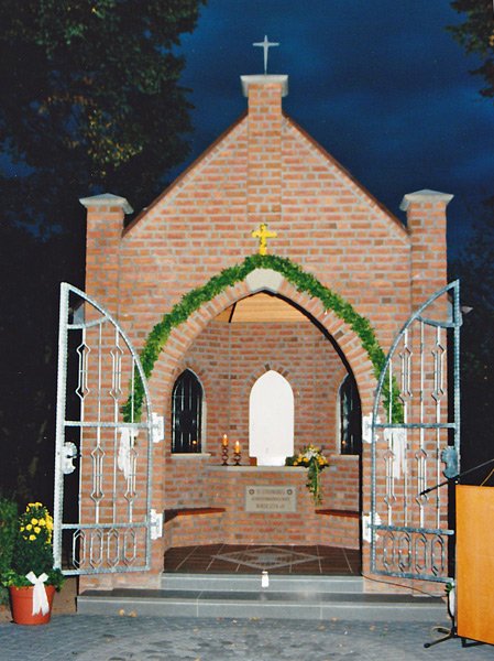 Weihe des Heiligenhäuschens