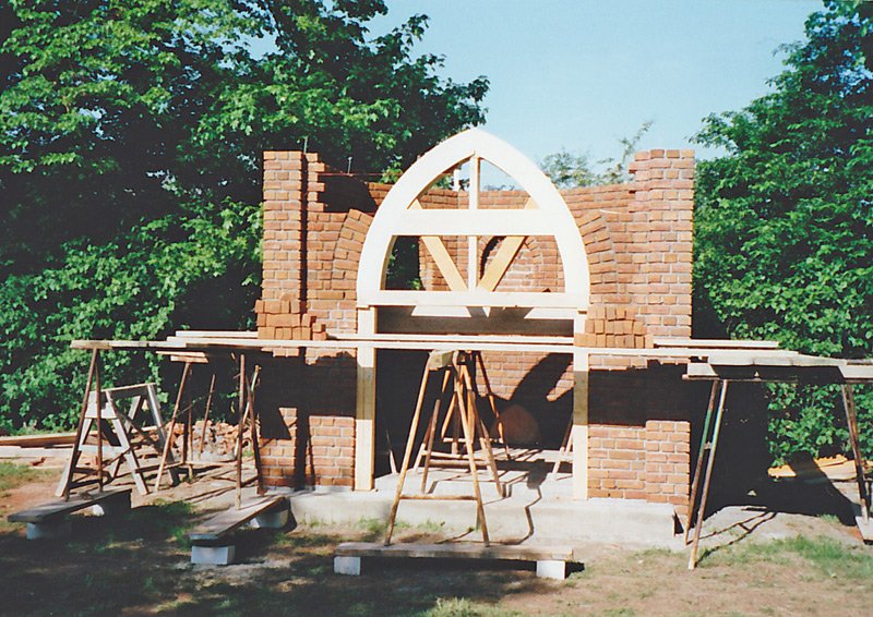 Bau des Heiligenhäuschens