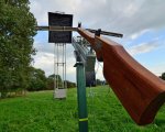 Armbrust mit "Kugelfang"