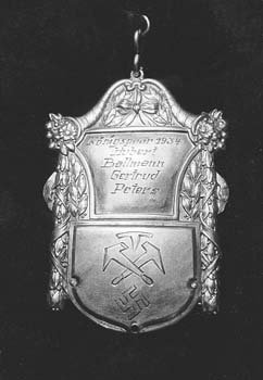 1934 - Plakette